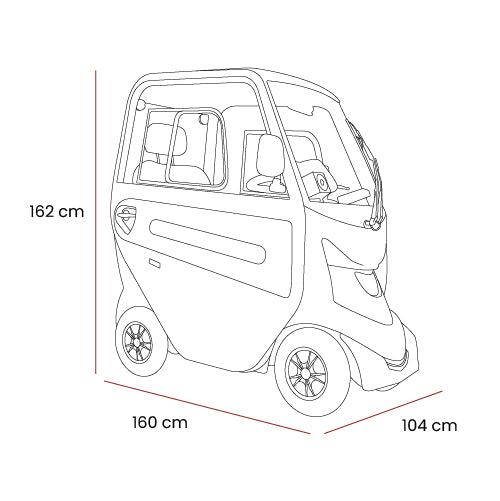 *NEW Xplorer- 40 MILE RANGE scooter (8MPH) 5yr Warranty