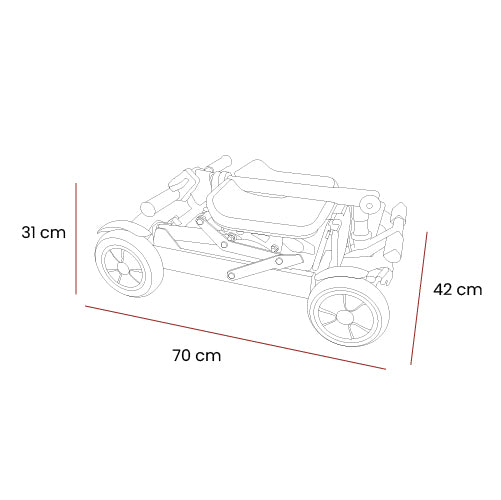 mLITE Folding Lithium Scooter ( Class 2, 4mph )