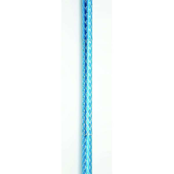 FOLDING CANE WITH STRAP & EUROSLOT IN SPIRAL BLUE W AVE