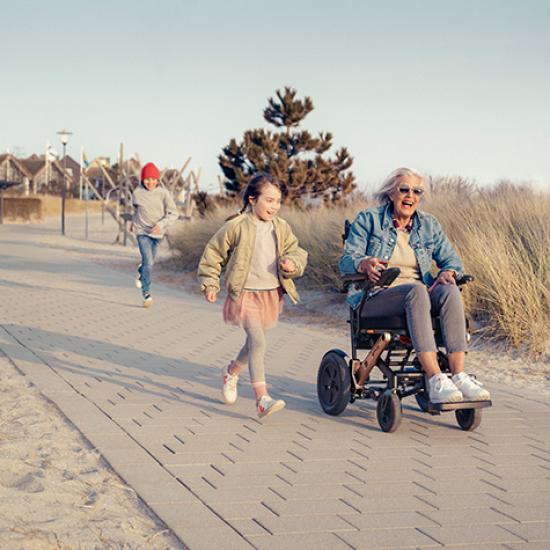 Alber Erivo folding powerchair