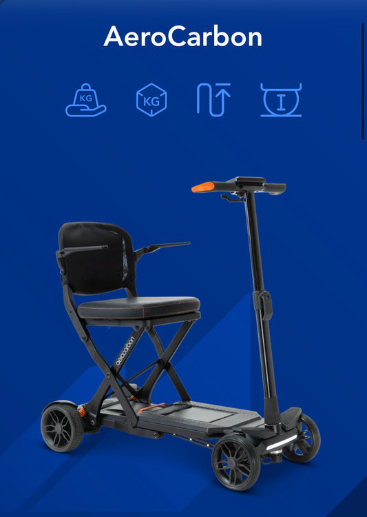 All NEW AeroCarbon - Folding Scooter