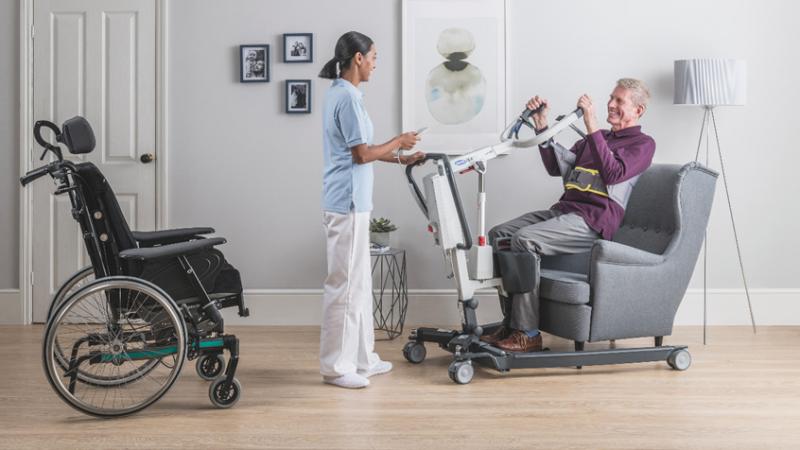 Invacare Stand Assist (ISA) patient lifter