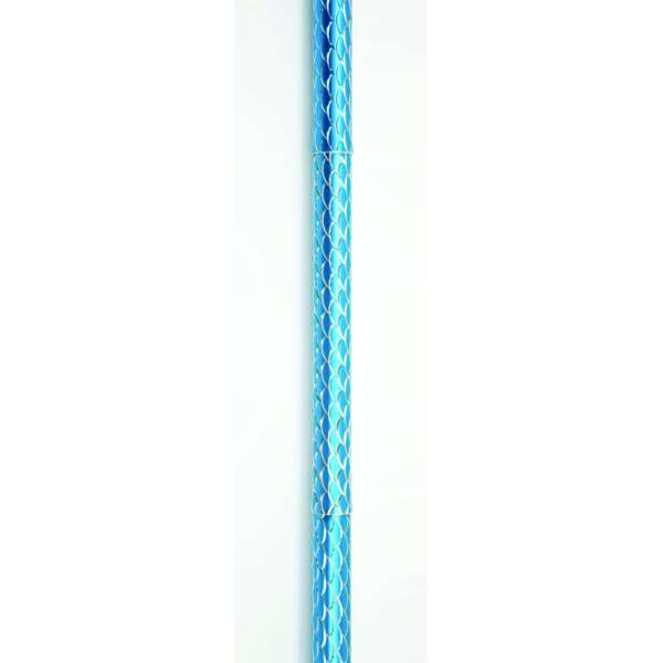 FOLDING CANE WITH STRAP & EUROSLOT IN SPIRAL BLUE W AVE