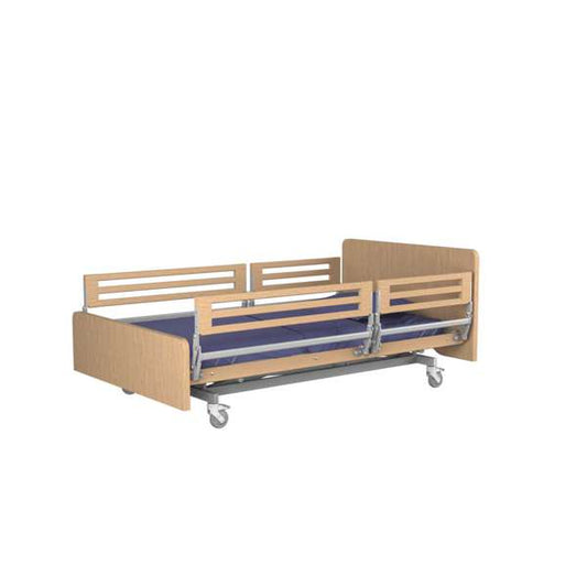 Hebden Wide Bed (Design 06 Head/Foot Boards with Split Side Rails, No Side Fascias)