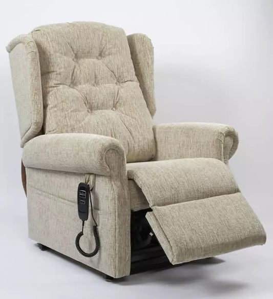 Aberdare, single and dual motor rise and recline chair (A FABRIC RANGE)