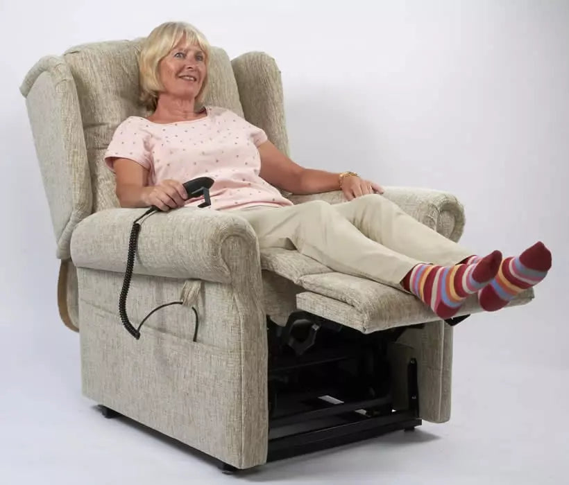 Aberdare, single and dual motor rise and recline chair (A FABRIC RANGE)