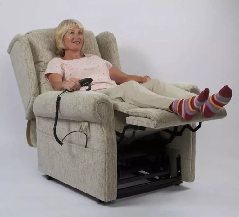 Aberdare, single and dual motor rise and recline chair (A FABRIC RANGE)