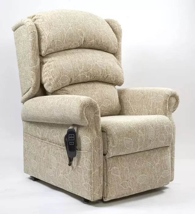 Brecon, single and dual motor electric rise and recline chair ( 'A' FABRIC RANGE)