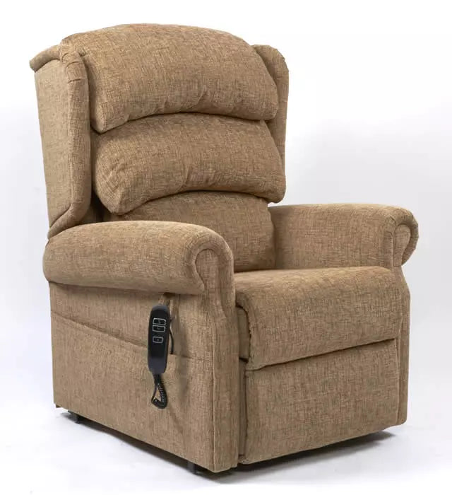 Brecon, single and dual motor electric rise and recline chair ( 'A' FABRIC RANGE)