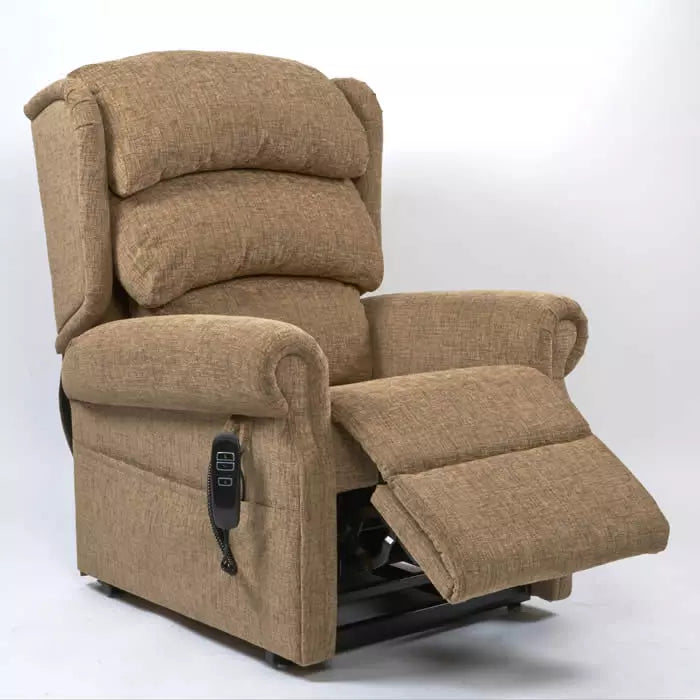 Brecon, single and dual motor electric rise and recline chair ( 'A' FABRIC RANGE)