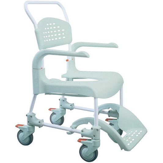 Etac Clean Wheeled Shower Commode Chair