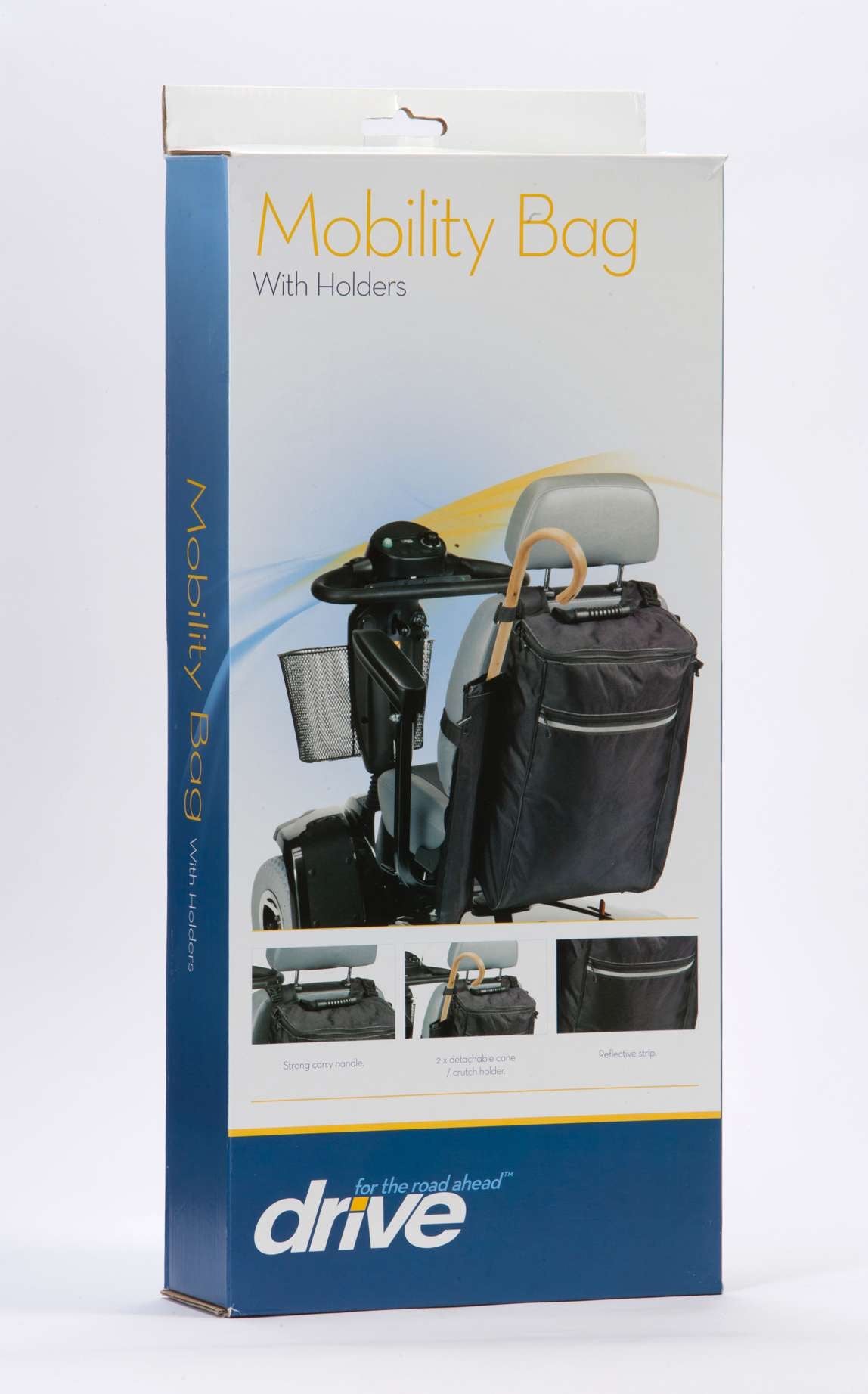 Mobility Bag with Crutch/Walking Stick Holders
